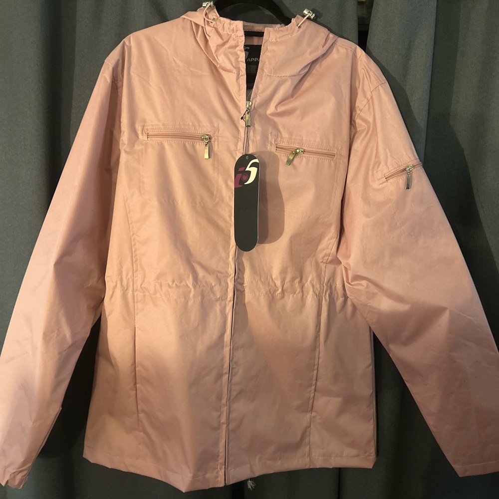 Pink Hooded Jacket